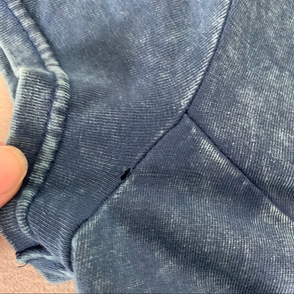 H&M Fit & Flare Faux Denim Mini Dress - Picture 4 of 14